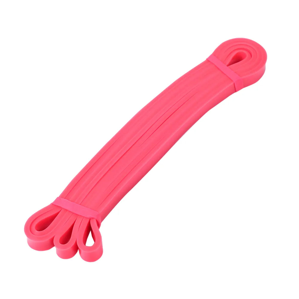 Resistance bands made with natural latex