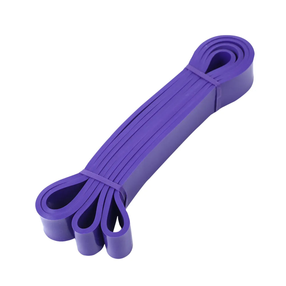 Resistance bands made with natural latex
