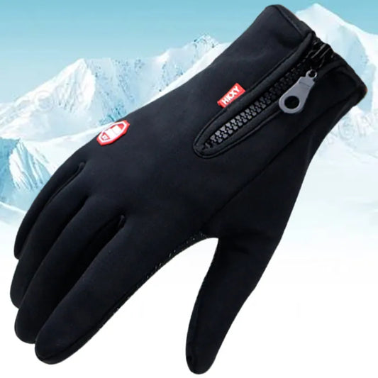 Warm gloves with full finger touchscreen